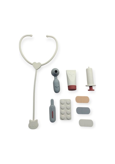 Playnjoy - Silikon Doktor Oyuncak Seti - 10 Parça
