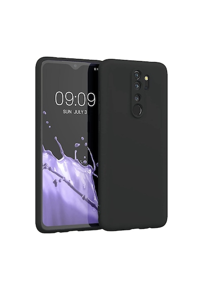 Fibaks Oppo A5/a9 2020 Uyumlu Kılıf Kamera Çıkıntılı Içi Kadife Lansman Yumuşak Dokulu Silikon Kapak Siyah