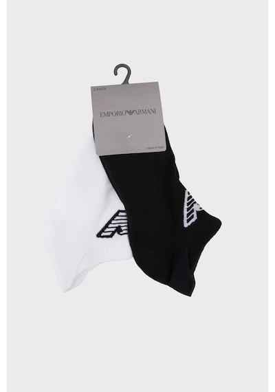 Emporio Armani Erkek Çorap Em003751 Af20084 Mc001 Siyah-beyaz Siyah - Beyaz
