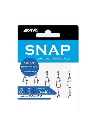 BKK Duolock Snap Swivel-51 Fırdöndü BKK-0