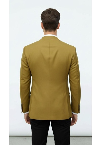 Plus Scorpion Gold Düğmeli Kruvaze Erkek Blazer Ceket Premium Kumaş, Slim Fit Şıklık Camel Plus Scorpion Gold Düğmeli Kruvaze Erkek Blazer Ceket Premium Kumaş, Slim Fit Şıklık Camel