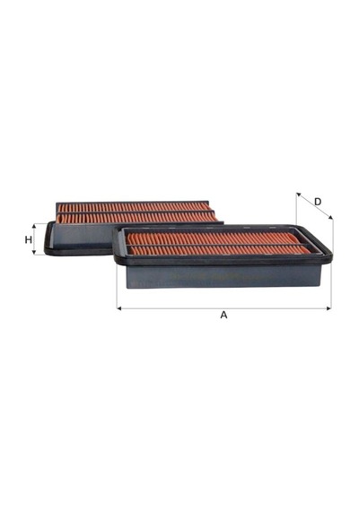 Fil Filtre-Hp5005 Hava Filtresi 626 Fs Motor 1992 1997 542570017