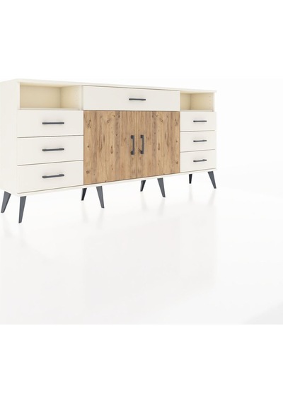 Arges Konsol 4 Raflı 7 Çekmeceli 2 Kapaklı 176x30x83 Aytaşı-çam/aytaşı Çam/aytaşı Arges Konsol 4 Raflı 7 Çekmeceli 2 Kapaklı 176x30x83 Aytaşı-çam/aytaşı Çam/aytaşı