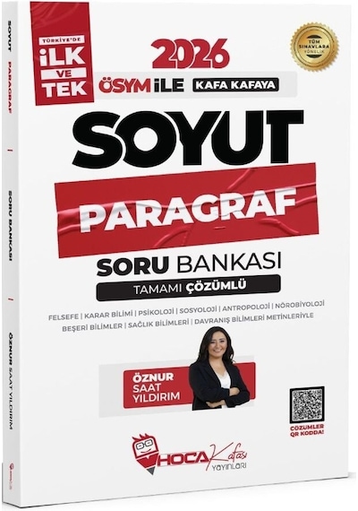 2026 Kpss Tyt Ales Dgs Soyut Paragraf Soru Bankası Çözümlü - Öznur Saat Yıldırım Hoca Kafası Yayınları