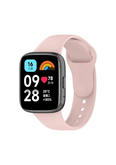 Sptmgldı Newface Xiaomi Redmi Watch 3 Active Klasik Kordon - Pudra