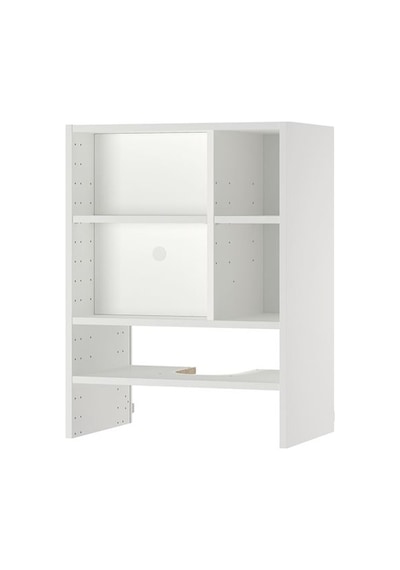Ikea Metod Aspiratör Dolabı İskeleti, Beyaz, 60x37x80 Cm