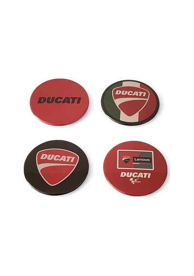 Motosiklet Magnet Set 1 Ducati 4'lü Magnet Karışık Renkli