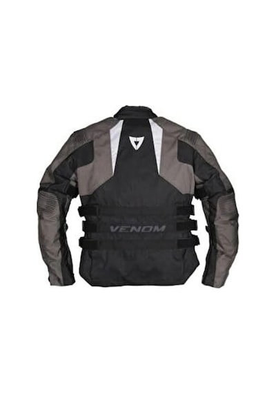 Venom Motosiklet Montu Tourex 4 Mevsim Ce Sertifikalı Touring Long Motor Mont Siyah-gri
