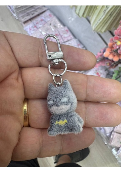 Batman Peluş Charm Anahtarlık Çanta Süs Mini Figür Koleksiyonluk Hediye Aksesuar