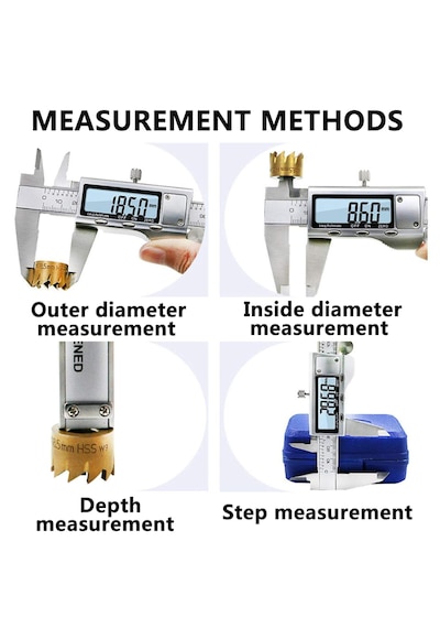 Dijital Kumpas Paslanmaz Çelik Hassas Kumpas 150 X 0,01mm