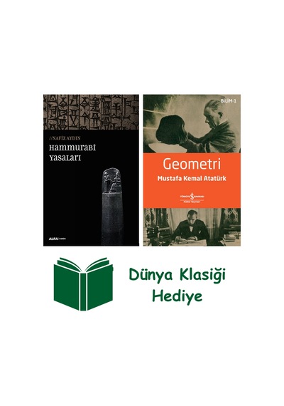 Hammurabi Yasaları + Geometri + Dünya Klasiği Hediye
