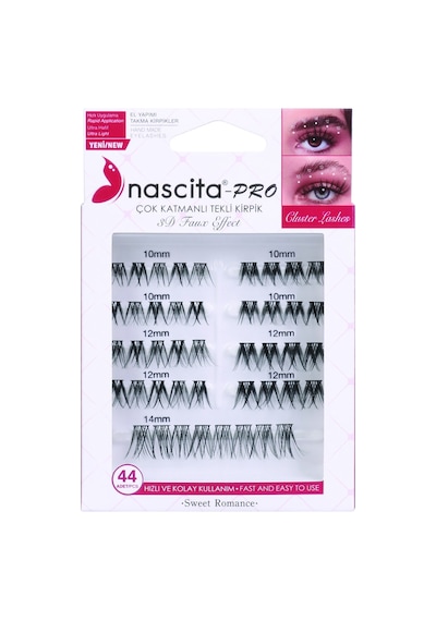 Nascita Çok Katmanlı Tekli Kirpik Sweet Romance Naseye000162