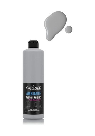 Ambiante Islak Zemin Boyası Aw44 Gri 500ml + Katalizör 20gr