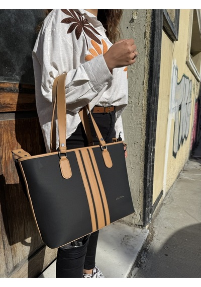 Kadın Orijinal Just Polo Yeni Sezon Büyük Boy 3 Bölmeli Lüks El Ve Omuz Çantası Shoulder Bag Çok Renkli