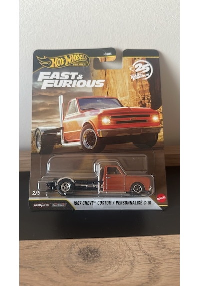 Hot Wheels 1967 Chevy Custom Personnalise C-10 Çok Renkli
