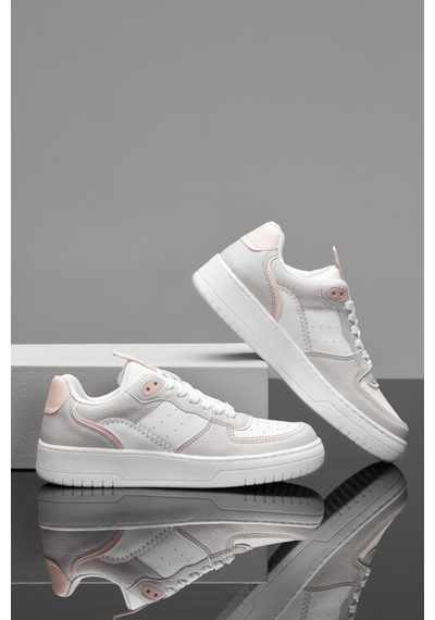 Dark Seer Ds Alley Sneaker 2025 Kadın Beyaz-pudra