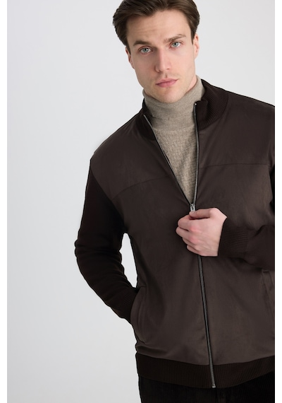 D's Damat Ds Damat Regular Fit Kahverengi Düz Triko/mont 5hc070631045m 201