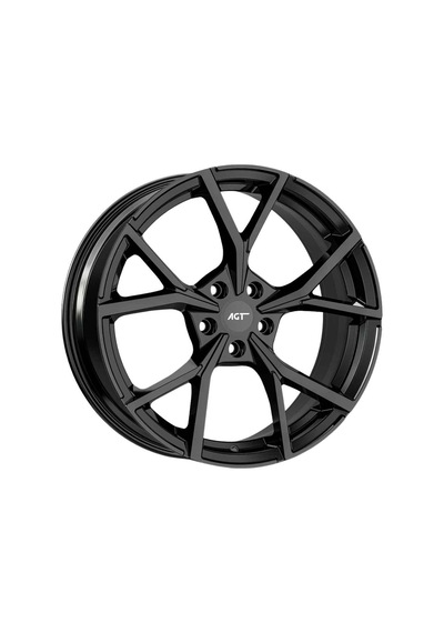 Agt Wheels 19 İnç 5 112 Et48 Parlak Siyah Jant Takımı J-6963