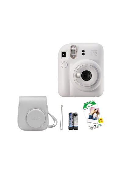 Fujifilm Instax Mini 12 Fotoğraf Makinesi + Askı + Pil + Çanta + 20'li Film