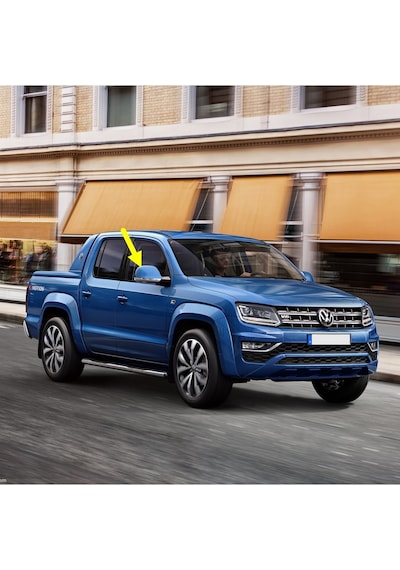 VW Amarok 2017-22 Sağ Yan Dış Dikiz Aynası Üst Kapağı 7E1857528L