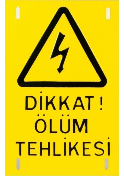 ÖLÜM TEHLİKELİ LEVHASI ÇETSAN