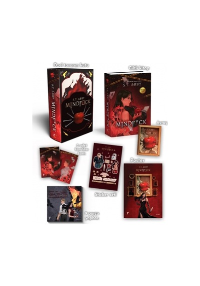 Mindfck - 5 Kitap Tek Cilt Koleksiyon Baskısı Özel Kutulu Set Ciltli