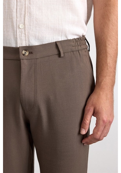 Süvari Koyu Kahve Slim Düz Jogger Pantolon Spn2020500010-kh9