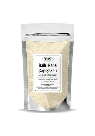 Tos The Organic Spices Ballı Nane Çayı Şekeri 100 G Honey Mint Tea Sugar