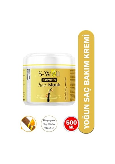 Tr Keratin Hair Mask Yoğunlaştırılmış Saç Bakım Kremi