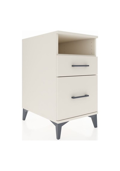Kronos Komodin Tek Raflı 2 Çekmeceli 44x59x80 Aytaşı-aytaşı Aytaşı