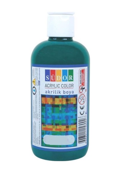 Akrilik Boya 250 Ml Turkuaz Renkli