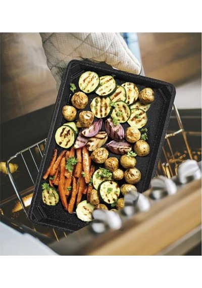 Taç  Life  Stove  Döküm  Derin  Tepsi  Siyah