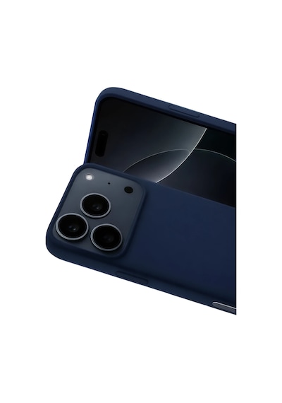 Newface - 65 - Apple Apple iPhone Uyumlu 17 Pro Max Nano İçi Kadife Silikon - Myceshop - - Lacivert