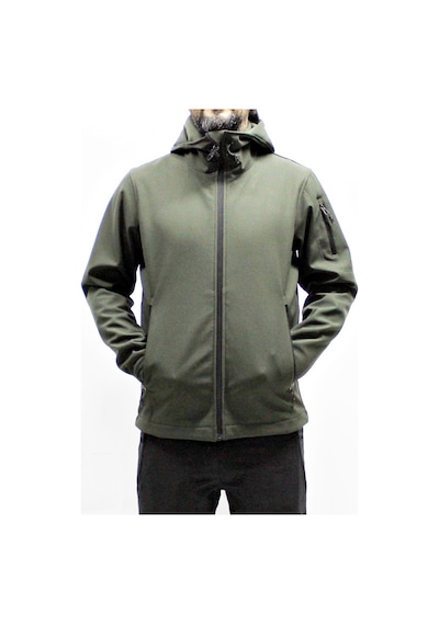Mudwill Haki Trail Rüzgar Geçirmez Softshell Mont Ceket