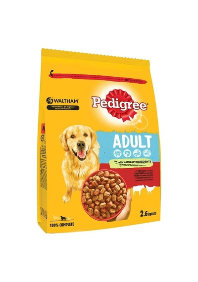 Köpekler İçin Biftekli Ve Kümes Hayvanlı Kuru Mama, 2.6 Kg