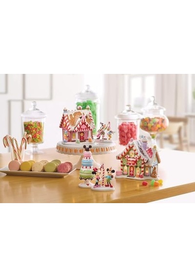 Department 56 Village Aksesuarları Mickey Mouse Merry Acıbadem Kurabiyesi Ağacı Heykelcik, 6,1 İnç, Çok Renkli