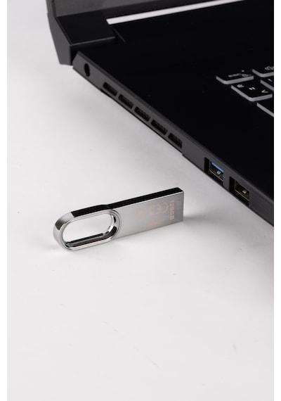 128 Gb GB Metal USB Flash Bellek Telefon Araba PC Hoparlör Uyumlu Güvenli Veri Depolama Data Transfer Memory Hafıza