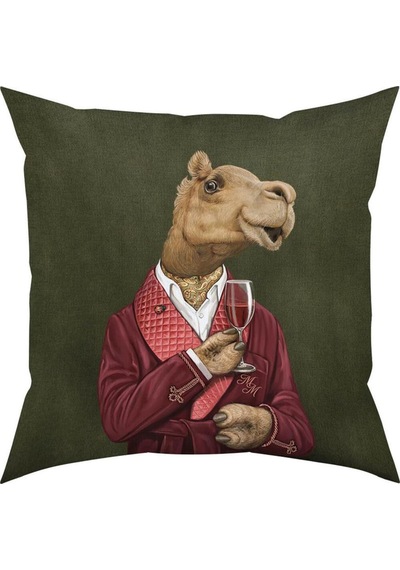 Mr. Camel Yastık/kırlent Dolgu Boncuk Elyaf, Ulusl. Yıkama Ve Solmama Sertifikası Çok Renkli
