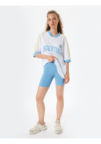 Koton Oversize Spor Tişört Slogan Baskılı V Yaka Biyeli Kısa Kollu Beyaz 4sak10256nk Beyaz Koton Oversize Spor Tişört Slogan Baskılı V Yaka Biyeli Kısa Kollu Beyaz 4sak10256nk Beyaz