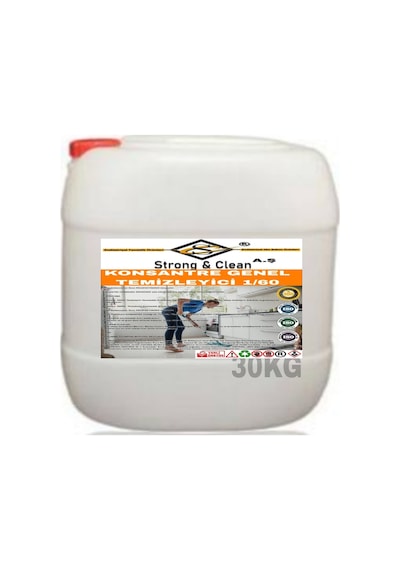 Strong&Clean Genel Temizleyici Konsantre 1/60 30 KG