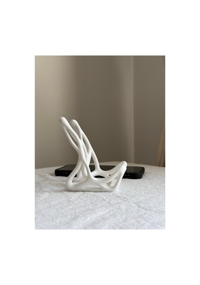 Biyonik İskelet Masaüstü Telefon Ve Tablet Tutucu - Ergonomik 3d Baskı Stand Diğer