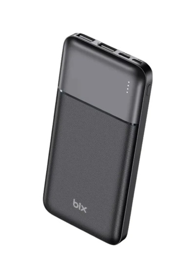 Bxpb12 10000mah Çift Usb Çıkışlı Ve Led Bildirimli Portatif Powerbank Siyah Çok Renkli