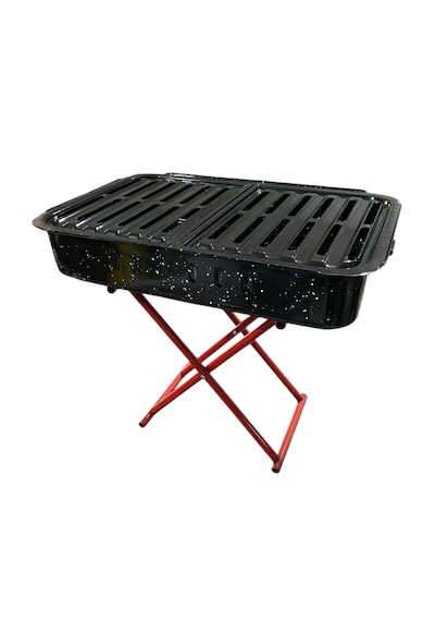 Mobilreyon Portatif Katlanabilir Ayaklı Emaye Mangal Ortaboy-53x35x10-yükseklik 45cm Kutulu Açık Kahverengi Mobilreyon Portatif Katlanabilir Ayaklı Emaye Mangal Ortaboy-53x35x10-yükseklik 45cm Kutulu Açık Kahverengi