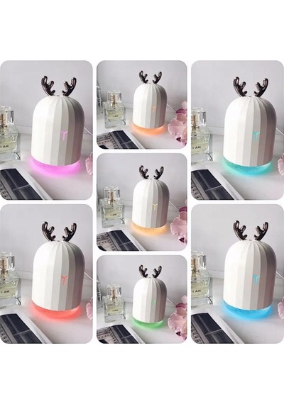 Sevimli Hava Nemlendirici Buhar Makinesi Lovely Humidifier Led Işıklı Aroma Difüzörü