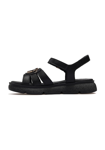 Venüs Kadın Deri Günlük Sandalet 26y 26025609y Siyah