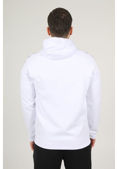Hummel Armin Pro Pamuklu Sweatshirt Beyaz