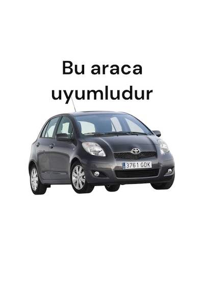 Toyota Yaris 1999-2010 Pandizot Bagaj Rafı
