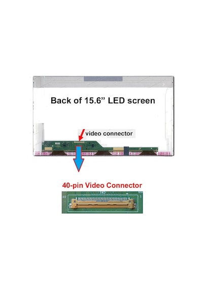 Asus Uyumlu Et1612Iuts-W001M Ekran 15.6 Led Ekran Panel