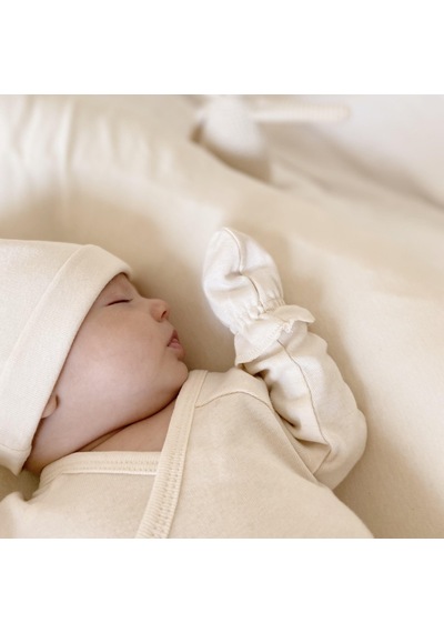 Naturaborn Naturaborn Gots Organik Sertifikalı Bebek Kimono Yaka Body Pudra