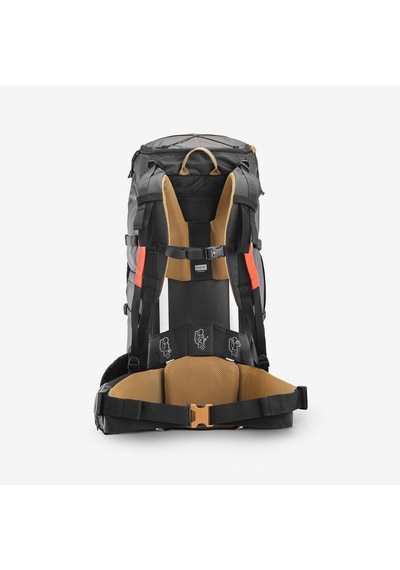 Simond Sımond Erkek Outdoor Trekking Sırt Çantası - 50 L - Mt100 Easyfit Gri